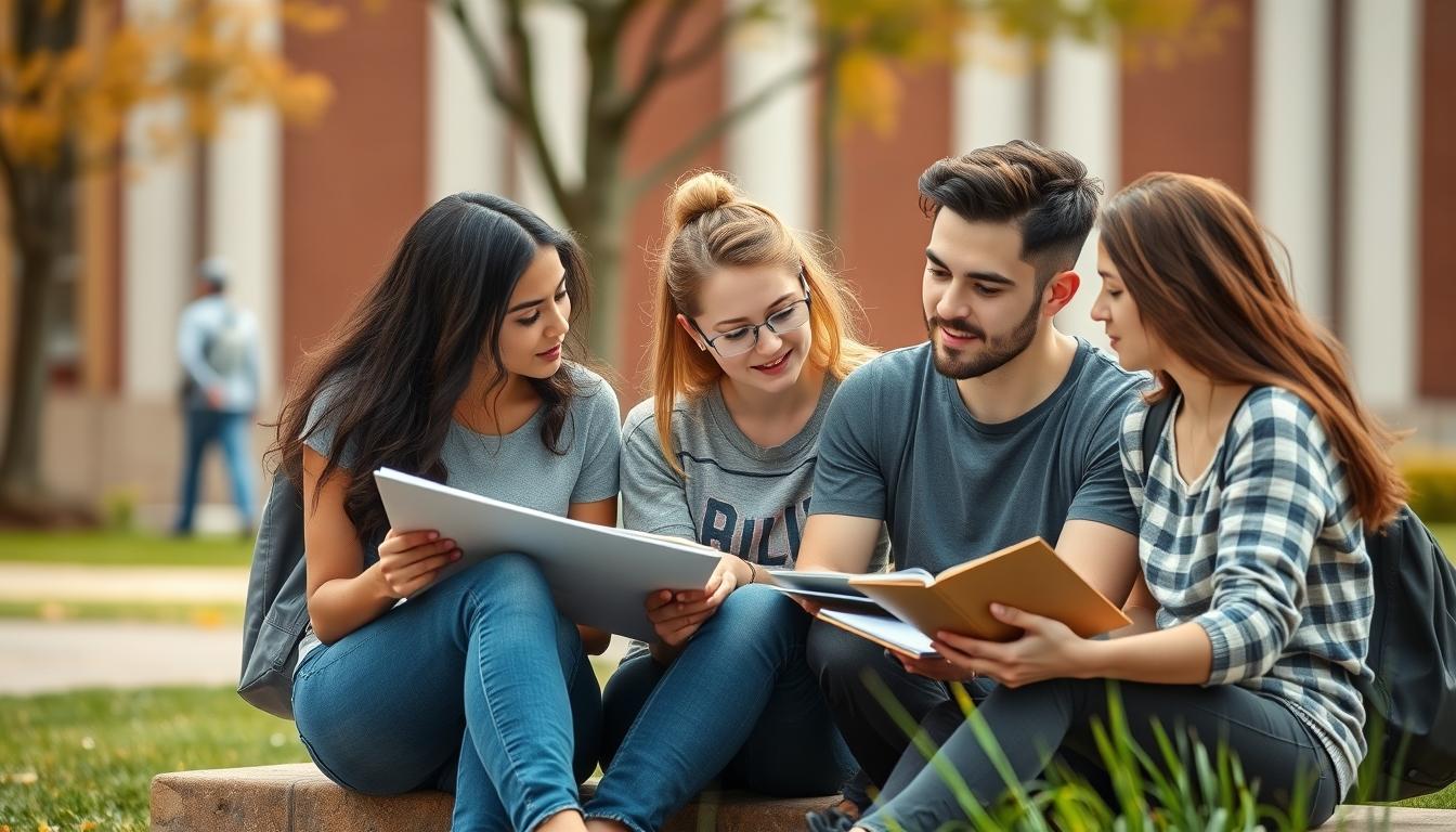 Digital learning platform with online study materials